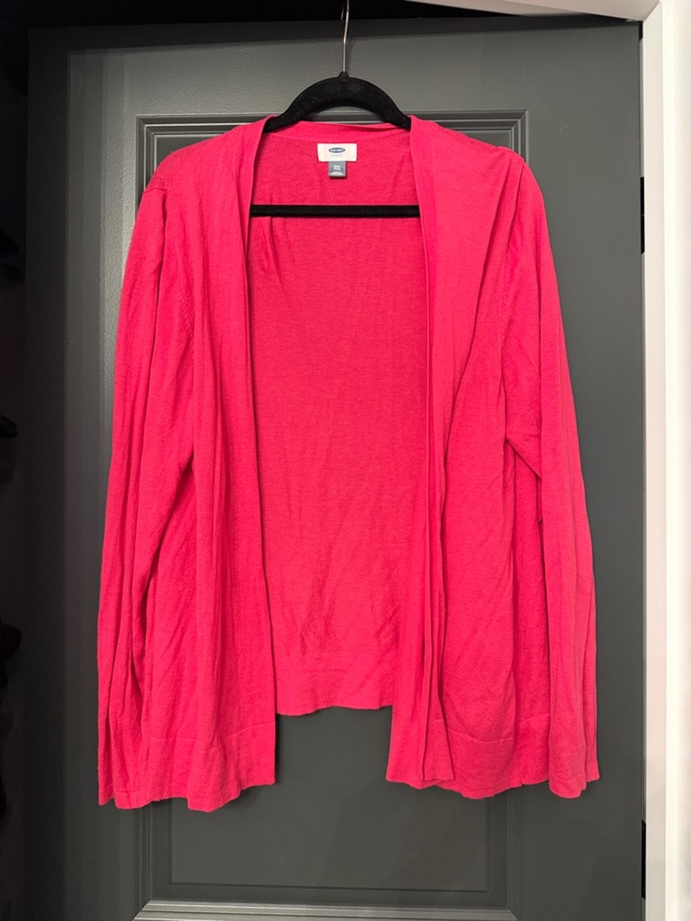 Old Navy Women’s Hot Pink Open Cardigan